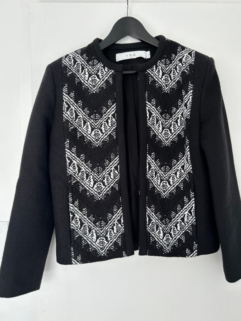 IRO, SIZE 34, BLACK & WHITE
